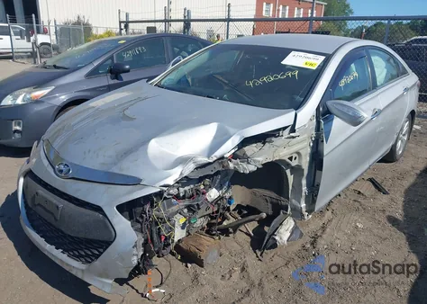 2014 Hyundai Sonata Hybrid from USA, damaged, VIN KMHEC4A46EA115298